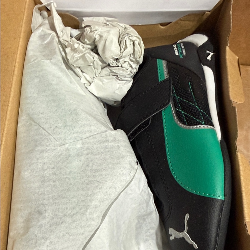 Puma Kids Sneakers - Black and Green